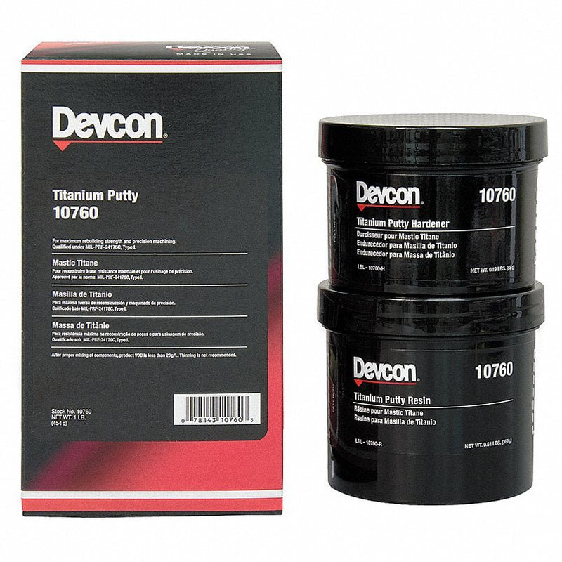 Devcon 10760 Gray Putty, 1 lb. Can
