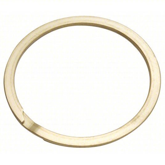 Rotor Clip CG-237SJ Spiral Retaining Ring,0.078" Thk Inch, External, Heavy-Duty 2 Turn, 0.078 in Thick, Stainless Steel