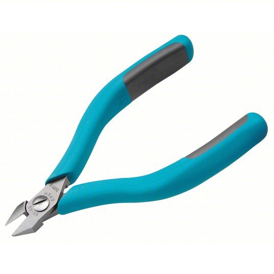 Erem 2477E Diagonal Cutting Plier Insulated, Flush, Pointed, 1/2 in Jaw Lg, 1/4 in Jaw Wd, 6 in Overall Lg