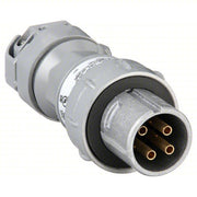 Hubbell VP3485 Pin and Sleeve Plug 30 A, 250V DC/600V AC, Style 2 Grounding, CSA Certifications/UL Listed
