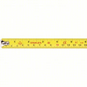 Stanley 30-496 Tape Measure Inch/Metric, Nonmagnetic Single Hook Tip, Plastic, 16 ft / 5 m, Std Blade