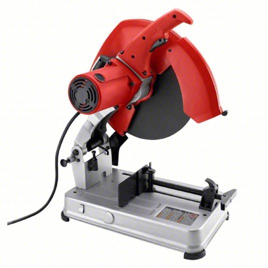 Milwaukee 6177-20 Chop Saw 14 in Blade Dia., 3,900 RPM Max. Blade Speed, 5 in Round Cut Capacity @ 0 Deg.