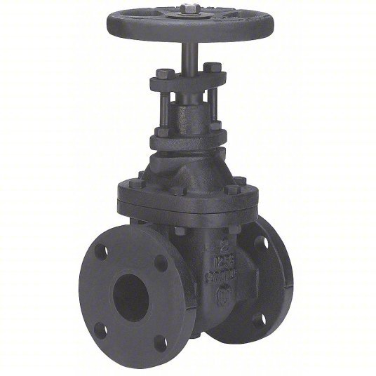 Milwaukee 2882-M 8" Gate Valve 8 in Nominal Valve Size, Cast Iron, Non-Rising, Class 125 Flange, Wheel