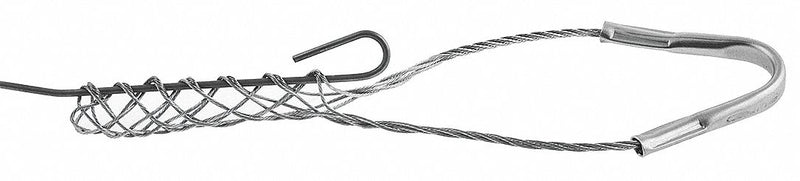 Hubbell Wiring Device-Kellems 022291017 Fiber Optic Cable Support Grip, 0.23 in to 0.32 in, 300 lb Breaking Strength, 2 1/2 in Mesh Lg