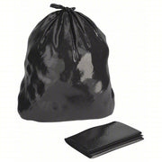 Ability One 8105-01-534-6826 Pest-Repellent Trash Bag 55 gal, 37 in Wd, 52 in Ht, 2 mil, Black, 65 PK