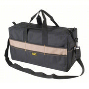 CLC 1113 Tool Bag 18 in W x 7 in D x 9 in H, Black, Polyester, 17 Pockets, 0 Inside Pockets, Polyester