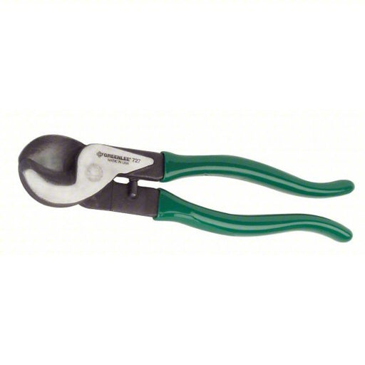 Greenlee 727 High Leverage Cable Cutter Steel Handle, Shear, For 2 AWG Max Dia Aluminum Electric Cable