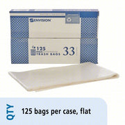 Ability One 8105-01-183-9768 Trash Bag 33 gal Clear PK125