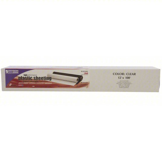 Ability One 8135-00-579-6489 Wrap Plastic, Clear 6 mil 12x100ft, Polyethylene