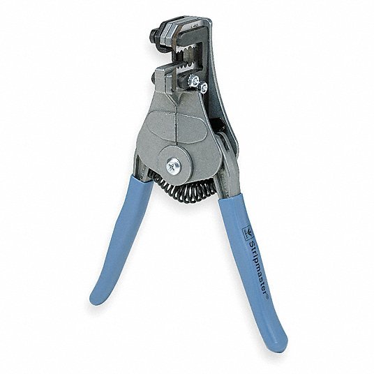 Ideal 45-092 Wire Stripper 22 AWG to 10 AWG, 7 in Overall Lg, Std Cushion Grip, 22 AWG to 10 AWG, 6 - 8 in