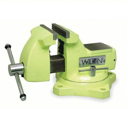 Wilton 1560 Combination Vise Std Duty, Enclosed, High Vis, 6 in Jaw Face Wd, 5 3/4 in Max Jaw Opening