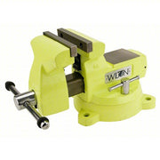 Wilton 1560 Combination Vise Std Duty, Enclosed, High Vis, 6 in Jaw Face Wd, 5 3/4 in Max Jaw Opening