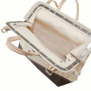 Klein 5102-16 Tool Bag Canvas, 1 Pockets, 16 in Overall Wd, 6 in Overall Dp, 14 in Overall Ht, Brown