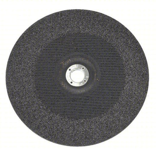 SAIT 24225 Depressed Center Grinding Wheel Type 27, 7 in x 1/4 in x 7/8 in, Aluminum Oxide, 24 Grit