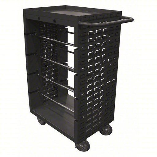 Redwood MWSR8-LP-95 Wire-Spool Dispensing Storage Cart 1,200 lb Load Capacity, 8 Spindles