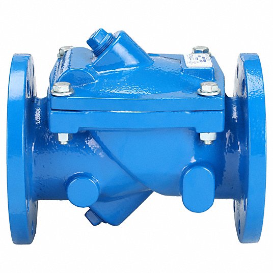 Val-Matic 508A-DB6F Swing Flex Check Valve Swing, Inline Valve Body, 8 in Pipe Size, Flange x Flange, Std