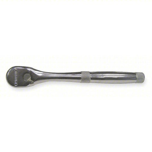 Proto J5449XL Hand Ratchet Pear, Reversing, 10 1/2 in Overall Lg, Chrome, 8° Min Arc Swing