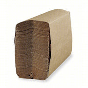 Ability One 8540-00-291-0392 Paper Towel Brown, 9 1/4 in Wd, 10 1/4 in Lg, 200 Sheets, 12 PK