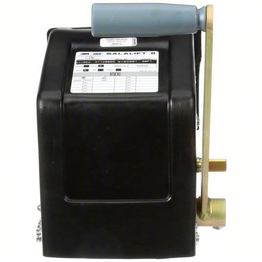 3M DBI-SALA 8102003 Confined Space Winch 350 lb Winch Wt Cap, 60 ft Cable Lg, Stainless Steel, Manual