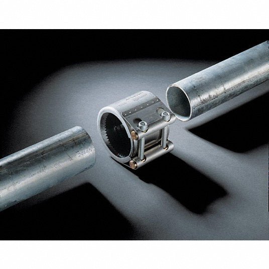 Straub G21150-SI Grip L Pipe Coupling Polished 316 Stainless Steel, For Axial, 5 in Connection