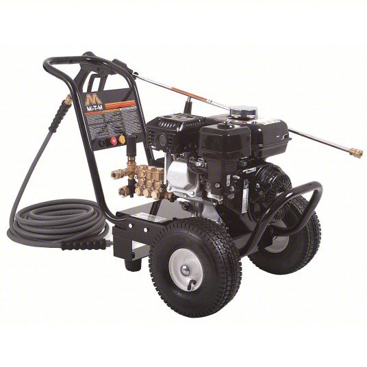 MI-T-M GC-3000-0MHB Pressure Washer 3,000 psi Op Pressure, Cold, 6.5 hp HP, 2.4 gpm Pressure Washer Flow Rate