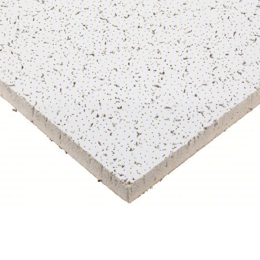 Armstrong 770 Ceiling Tile 24 in x 24 in, Square Lay-In, 15/16 in Grid Size, 0.55 NRC, 16 PK