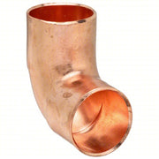 Nibco U607-1/8 Close Rough Elbow Wrot Copper, Cup x Cup, 1/8 in x 1/8 in Copper Tube Size