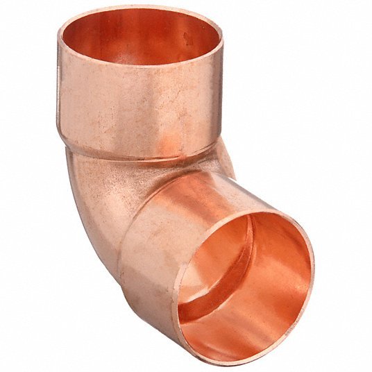 Nibco U607 2 2" NOM C Copper 90 Degree Close Rough Elbow