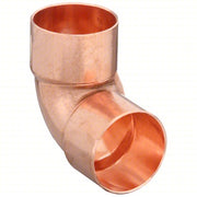 Nibco 607 1 Close Rough Elbow Wrot Copper, Cup x Cup, 1 in x 1 in Copper Tube Size