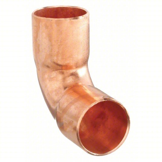 Nibco U607I 5/8 Intermediate Radius Elbow Wrot Copper, Cup x Cup, 5/8 in x 5/8 in Copper Tube Size