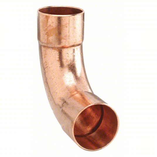 Nibco U607LT 5/16 Long Radius Elbow Wrot Copper, Cup x Cup, 5/16 in x 5/16 in Copper Tube Size