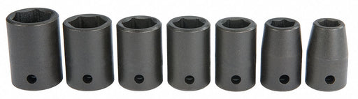 Proto J72157 Impact Socket Set 1/2 in Drive SAE 7-Pc