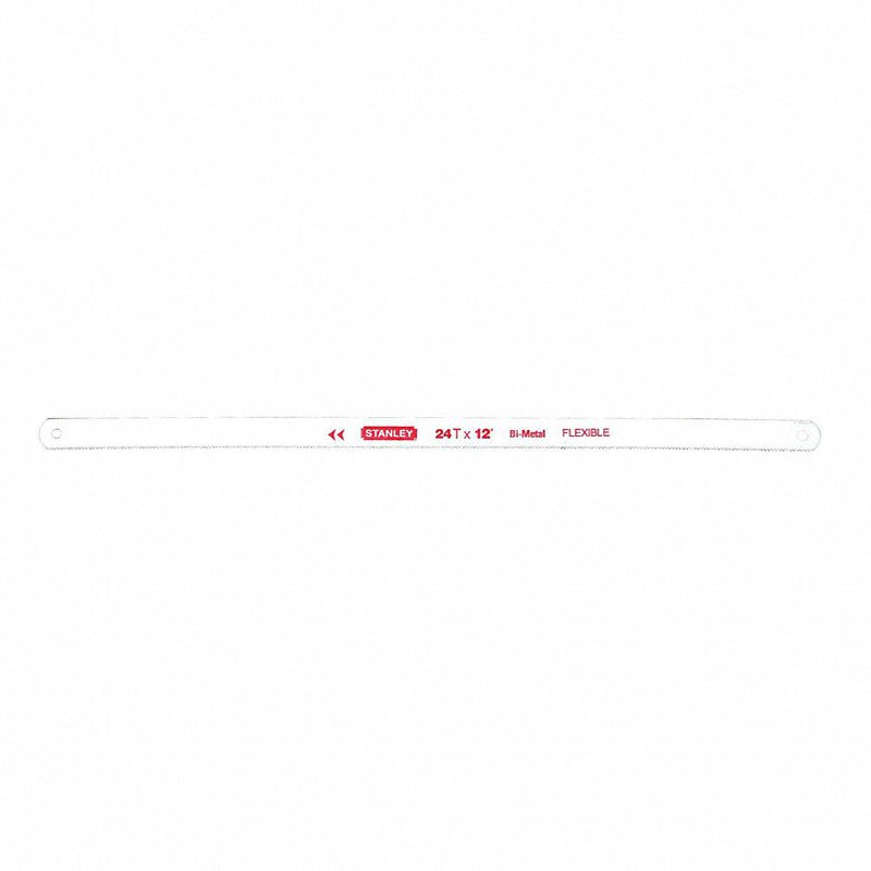 Stanley 15-631 Hacksaw Blade, 12 In, 24 TPI, Bi-metal