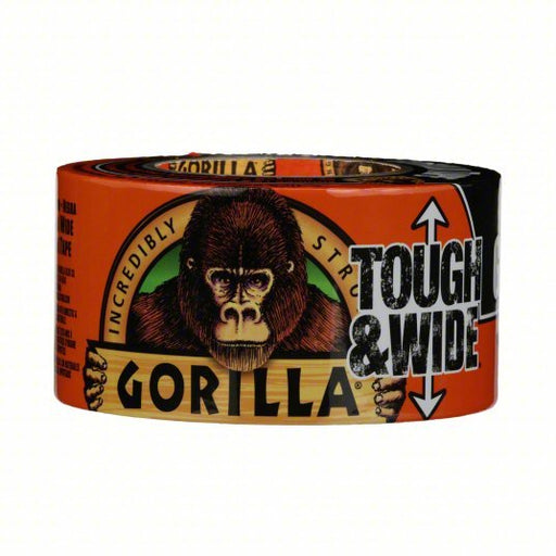 Gorilla 106425 Heavy Duty Duct Tape, 2.88 in W x 25 yd L , Black, 1 PK
