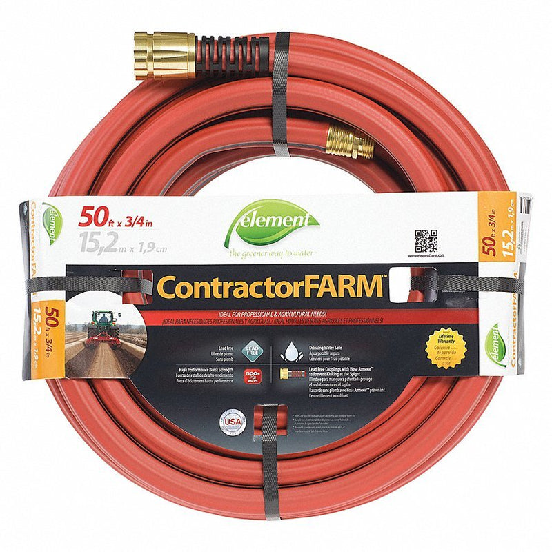 Swan ELCF34050 Water Hose, Reniforced Virgin PVC, 3/4" ID