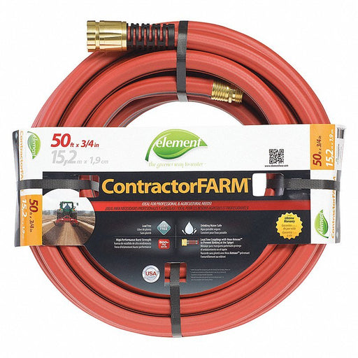 Swan ELCF34050 Water Hose, Reniforced Virgin PVC, 3/4" ID