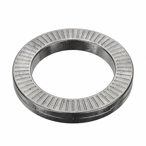 Nord-Lock 2146 Wedge Lock Washer, Advanced Corrosion Resist, Steel, 1/2 in Screw Sz, 3/32 in Max Thick, 200 PK