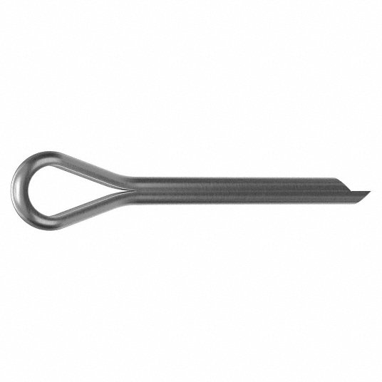 Huyett 187-1500-80 Cotter Pin,1.5 in L Extended Prong, Inch, 3/16 in Pin Dia, Stainless Steel, 25 PK
