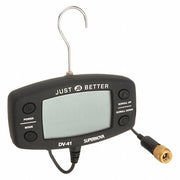 JB DV-41 Micron Gauge Digital, 1/4 in Female SAE, 10 to 200,000 Microns, LCD