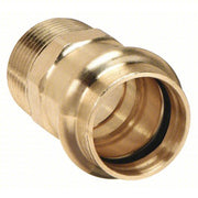 Viega 79235 ProPress Adapter Bronze, Press-Fit x MNPT, 3/4 in Copper Tube Size, 1 in Pipe Size