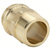 Viega 79285 Adapter Bronze, Press-Fit x MNPT, 2 in Copper Tube Size, 1 1/2 in Pipe Size