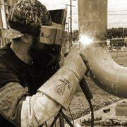 Tillman 850XL Welding Gloves Straight Thumb, Straight Cuff, Premium, Yellow Cowhide, 1 PR