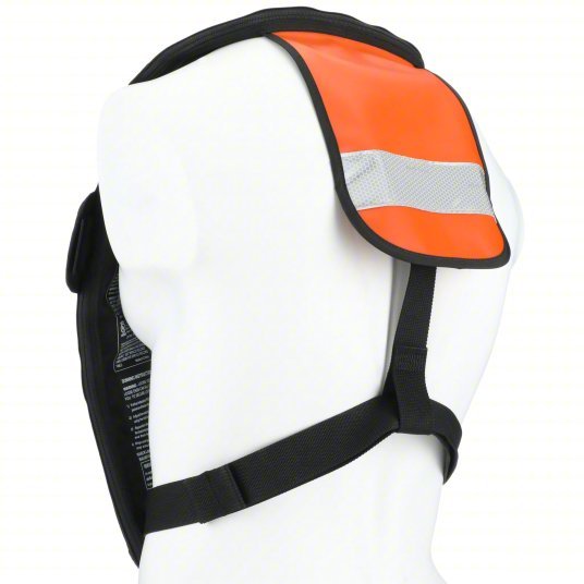 Mustang Survival MD318802-2-0-235 Life Jacket Orange, Type V, 38 lb Buoyancy, SOLAS-Grade Reflective, Universal