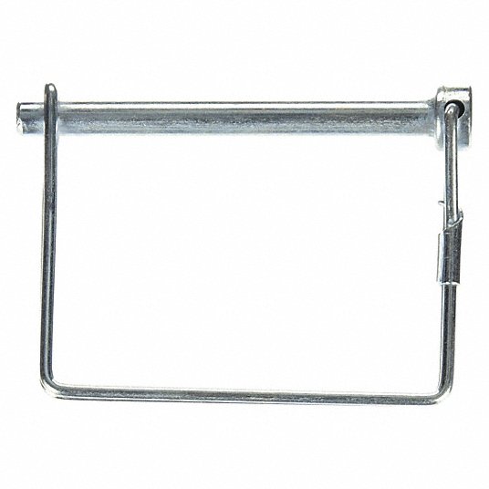 Fabory U39684.025.0250 Safety Pin,2 3/4 in L,1/4 in dia,Steel Inch, 0.091 in Wire Dia, 2 3/4 in Shank Lg, 1/4 in Pin Dia