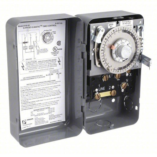 Paragon 8145-20 Defrost Timer Control 1 to 6 Per Day, Min of 4 Hours Between Successive Defrost Cycles