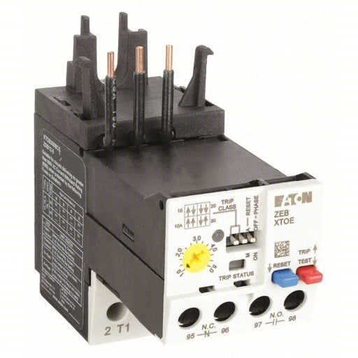 Eaton XTOE005BCS Overload Relay, 1 to 5A, Class 10/20/30, 3P