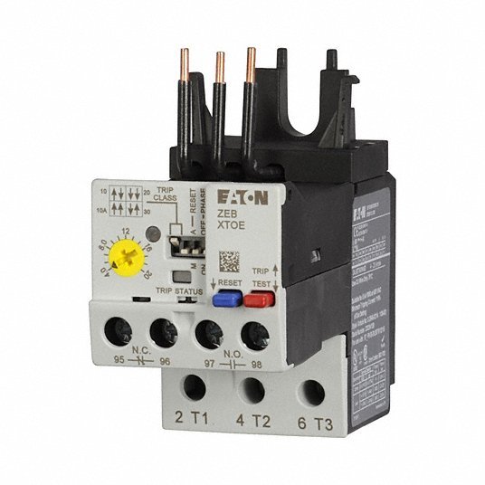 Eaton XTOE020CCS Overload Relay Electronic Protection, 3 Poles, 1NO/1NC, Phase Loss Sensitivity, Frame Size C