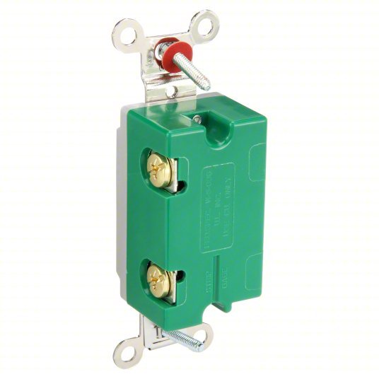 Hubbell HBL3031I Wall Switch Toggle Switch, Single Pole, Ivory, 30 A, Screw Terminals - Redwood.KV5Z809