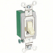 Hubbell HBL3031I Wall Switch Toggle Switch, Single Pole, Ivory, 30 A, Screw Terminals - Redwood.KV5Z809