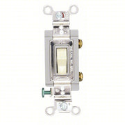 Hubbell HBL3031I Wall Switch Toggle Switch, Single Pole, Ivory, 30 A, Screw Terminals - Redwood.KV5Z809